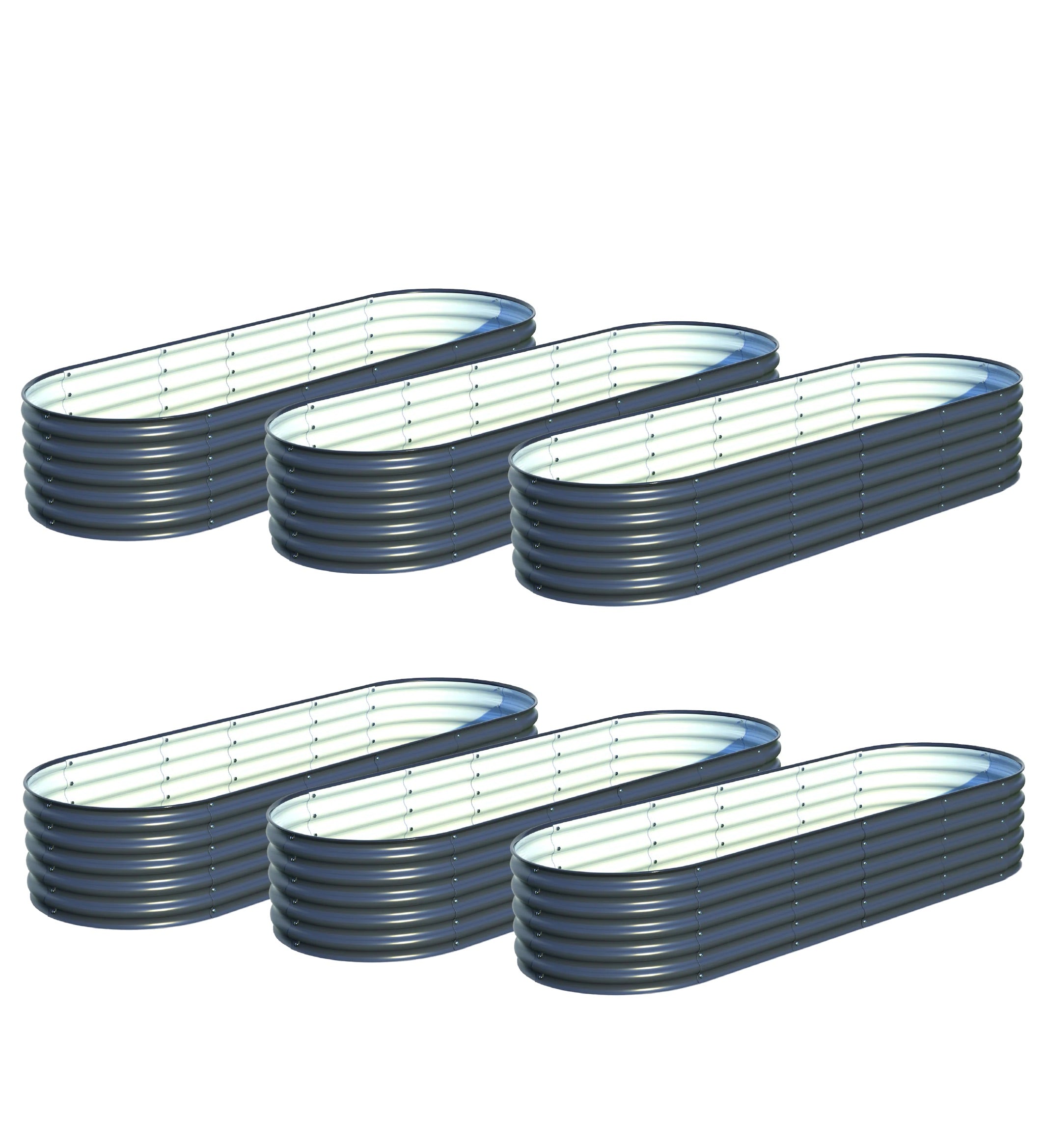 Bundle of 6 17″ Tall, 12in1 Olle Gardens Raised Beds Olle Gardens